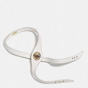 COACH TURNLOCK LEATHER BRACELET STYLE NO. 90485